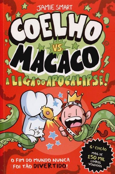 Capa de Coelho vs macaco.. A liga do apocalipse | Coelho versus macaco