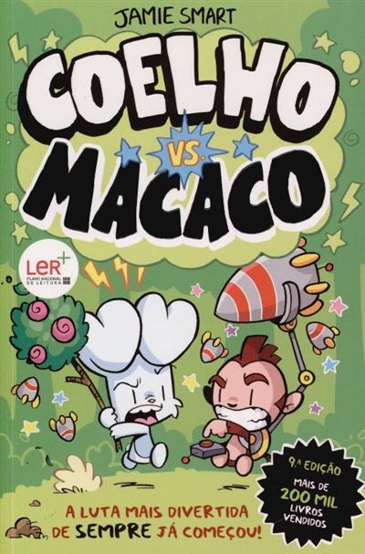 Capa de Coelho vs macaco | Coelho versus macaco