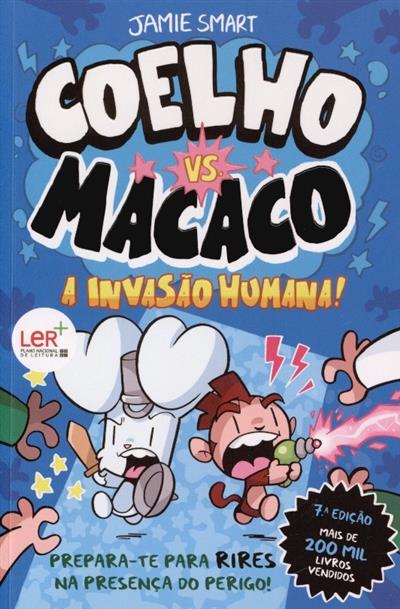 Capa de Coelho vs macaco.. A invasão humana