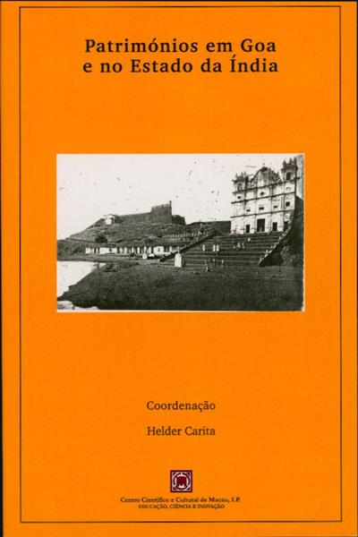 Capa de Patrimónios em Goa e no Estado da Índia