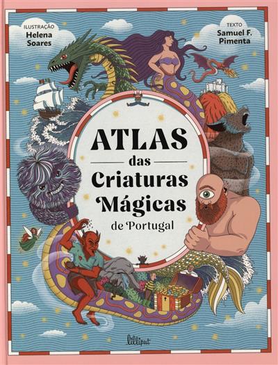 Capa de Atlas das criaturas mágicas de Portugal