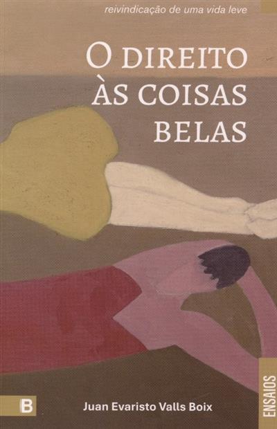 Capa de O direito às coisas belas