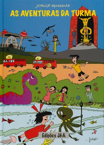 Capa de As aventuras da turma