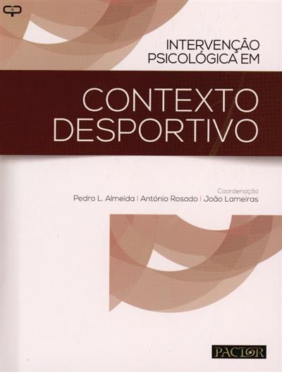 Capa de Intervenção psicológica em contexto desportivo
