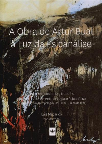 Capa de A obra de Artur Bual à luz da psicanálise