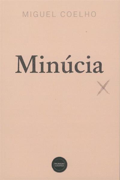 Capa de Minúcia