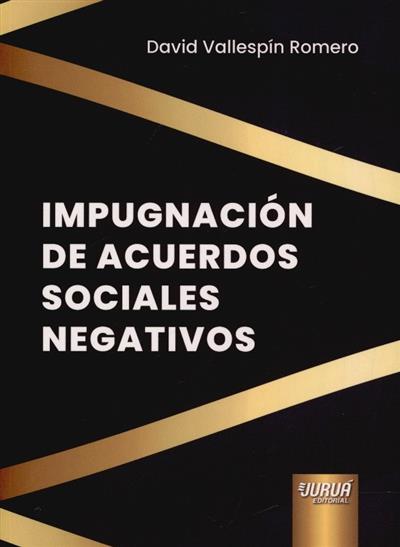 Capa de Impugnación de acuerdos sociales negativos