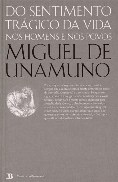 Capa de Do sentimento trágico da vida nos homens e nos povos
