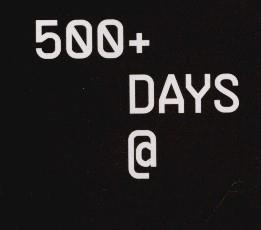 Capa de 500+days@fala | 500+days@fala.atelier