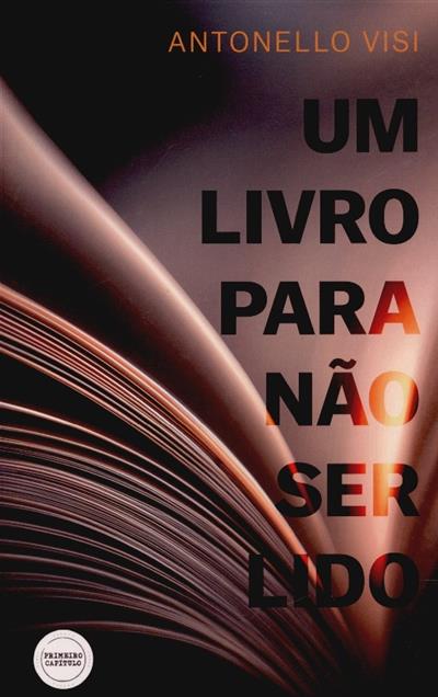 Capa de Um livro para não ser lido