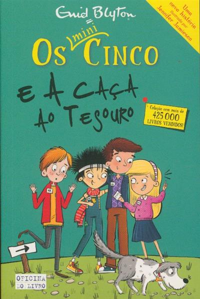 Capa de Os Cinco e a caça ao tesouro