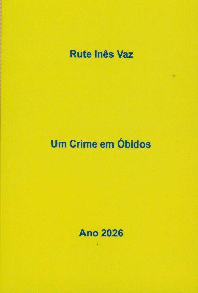 Capa de Um crime em Óbidos