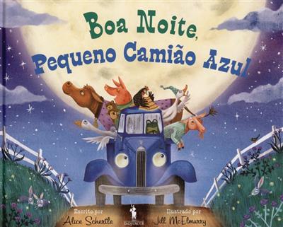 Capa de Boa noite, pequeno camião azul