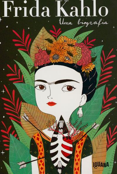 Capa de Frida Kahlo, uma biografia