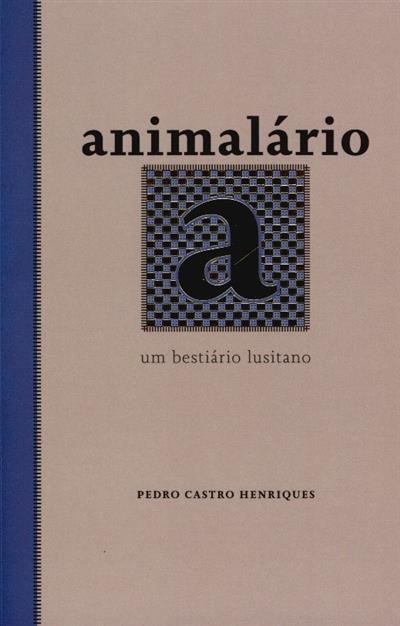 Capa de Animalário, um bestiário lusitano