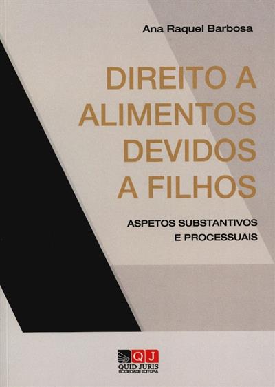 Capa de Direito a alimentos devidos a filhos: aspetos substantivos e processuais