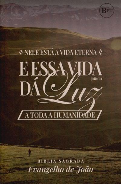 Capa de O Evangelho segundo São João | Biblia.