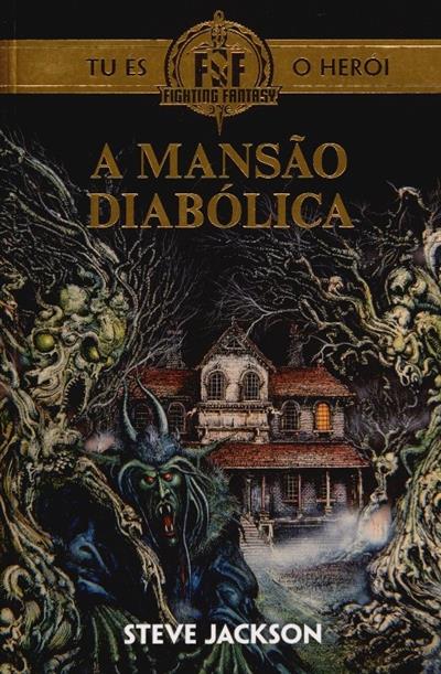 Capa de A mansão diabólica