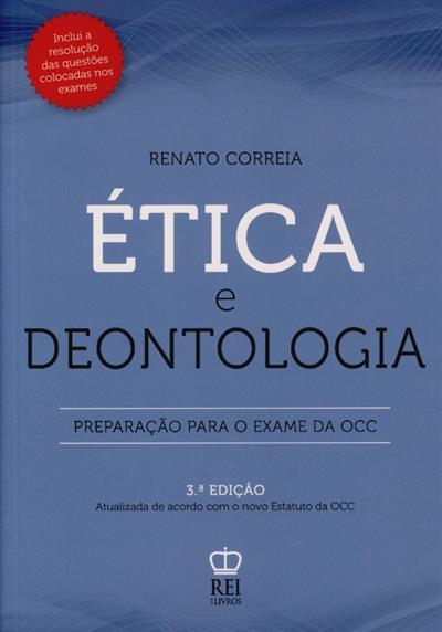 Capa de Ética e deontologia: preparação para o exame da OCC