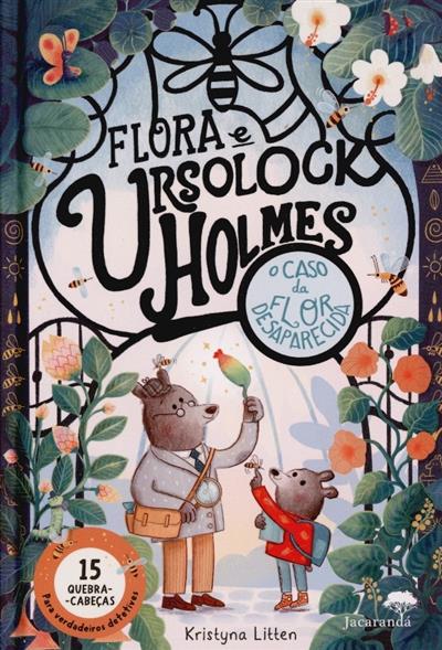 Capa de O caso da flor desaparecida