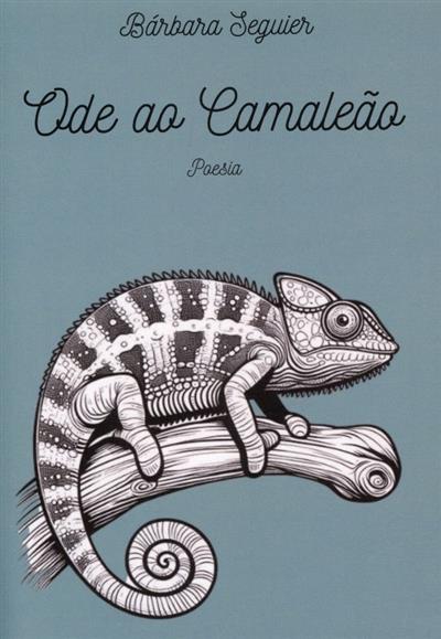 Capa de Ode ao camaleão