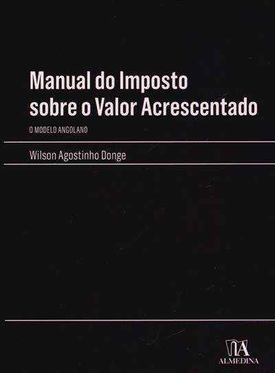 Capa de Manual do imposto sobre o valor acrescentado: o modelo angolano