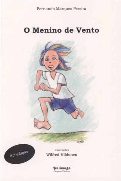 Capa de O menino de vento