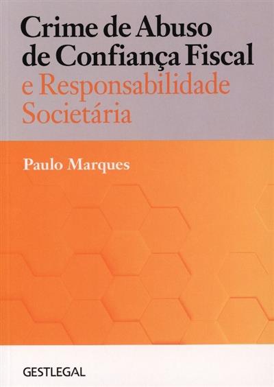Capa de Crime de abuso de confiança fiscal e responsabilidade societária