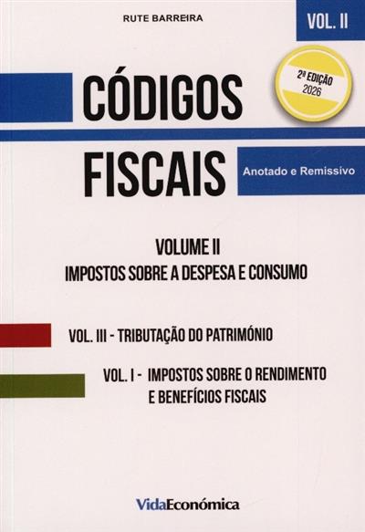 Capa de Códigos fiscais (com anotações e remissões).. Impostos sobre a despesa e consumo | Leis, decretos, etc.