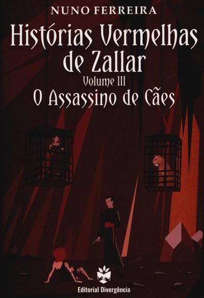 Capa de Histórias vermelhas de Zallar.. O assassino de cães