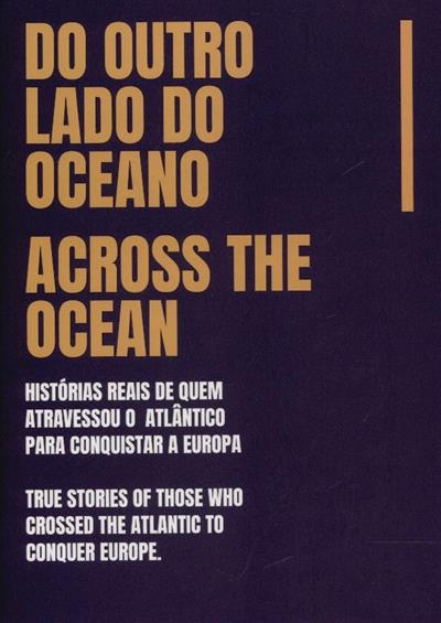 Capa de Do outro lado do oceano