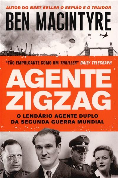 Capa de Agente Zigzag: amante, traidor, herói, espião