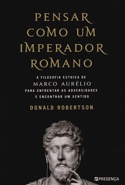 Capa de Pensar como um imperador romano