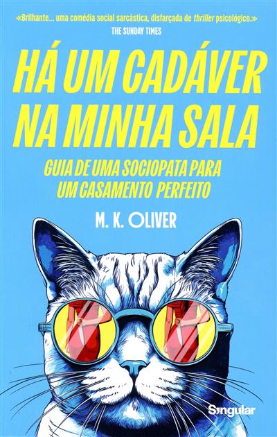 Capa de Há um cadáver na minha sala: guia de uma sociopata para um casamento perfeito