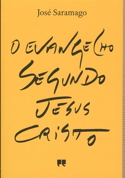 Capa de O evangelho segundo Jesus Cristo