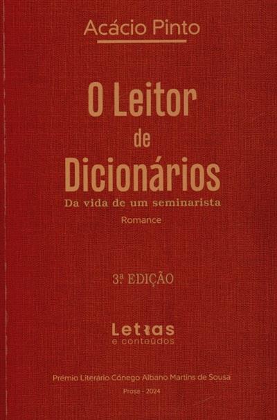 Capa de O leitor de dicionários
