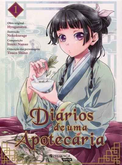 Capa de Diários de uma apotecária.