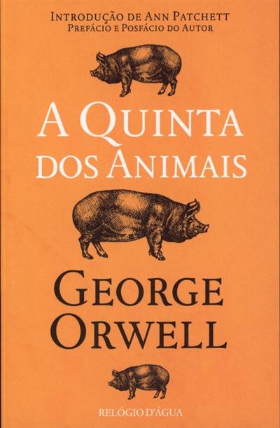 Capa de A quinta dos animais: uma fábula