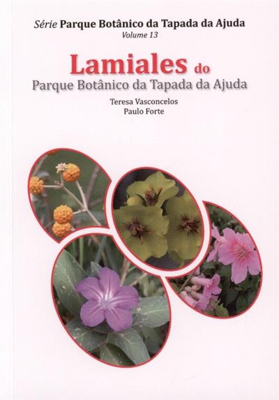 Capa de Lamiales do Parque Botânico da Tapada da Ajuda