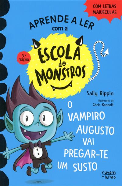 Capa de O vampiro Augusto vai pregar-te um susto