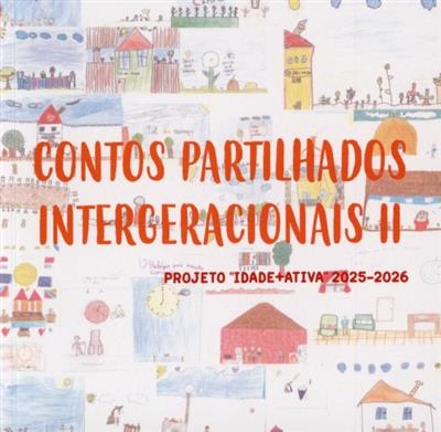 Capa de Contos partilhados intergeracionais.