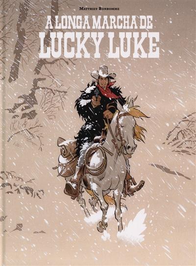 Capa de A longa marcha de Lucky Luke
