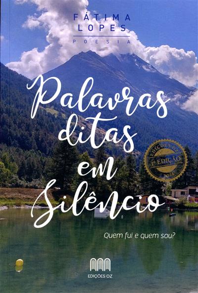 Capa de Palavras ditas em silêncio