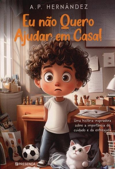 Capa de Eu não quero ajudar em casa!