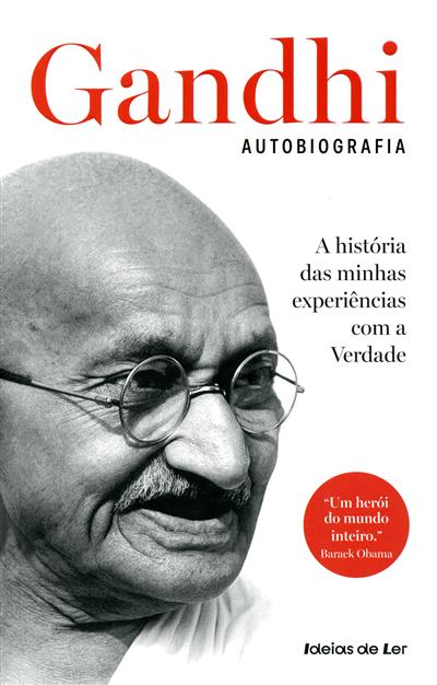 Capa de Gandhi: autobiografia: a história das minhas experiências com a verdade