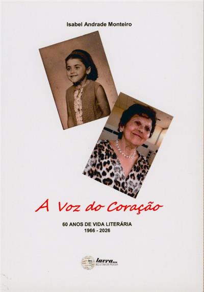 Capa de A voz do coração: 60 anos de vida literária