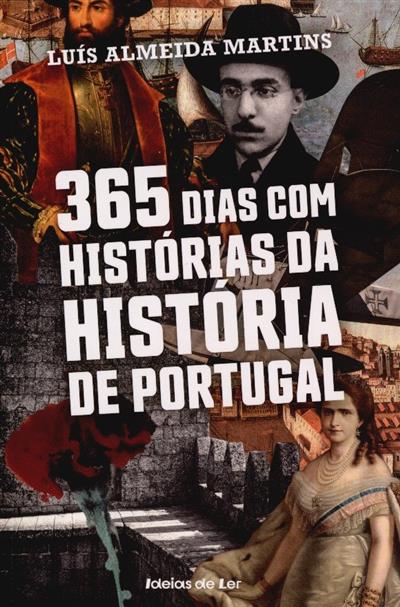 Capa de 365 dias com histórias da História de Portugal