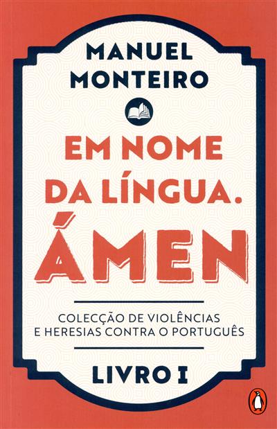Capa de Em nome da língua - Ámen