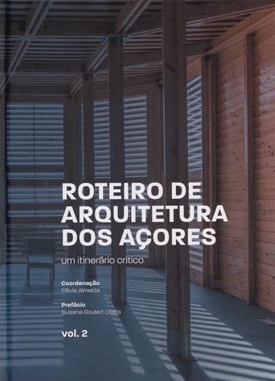 Capa de Roteiro de arquitetura dos Açores: um itinerário crítico